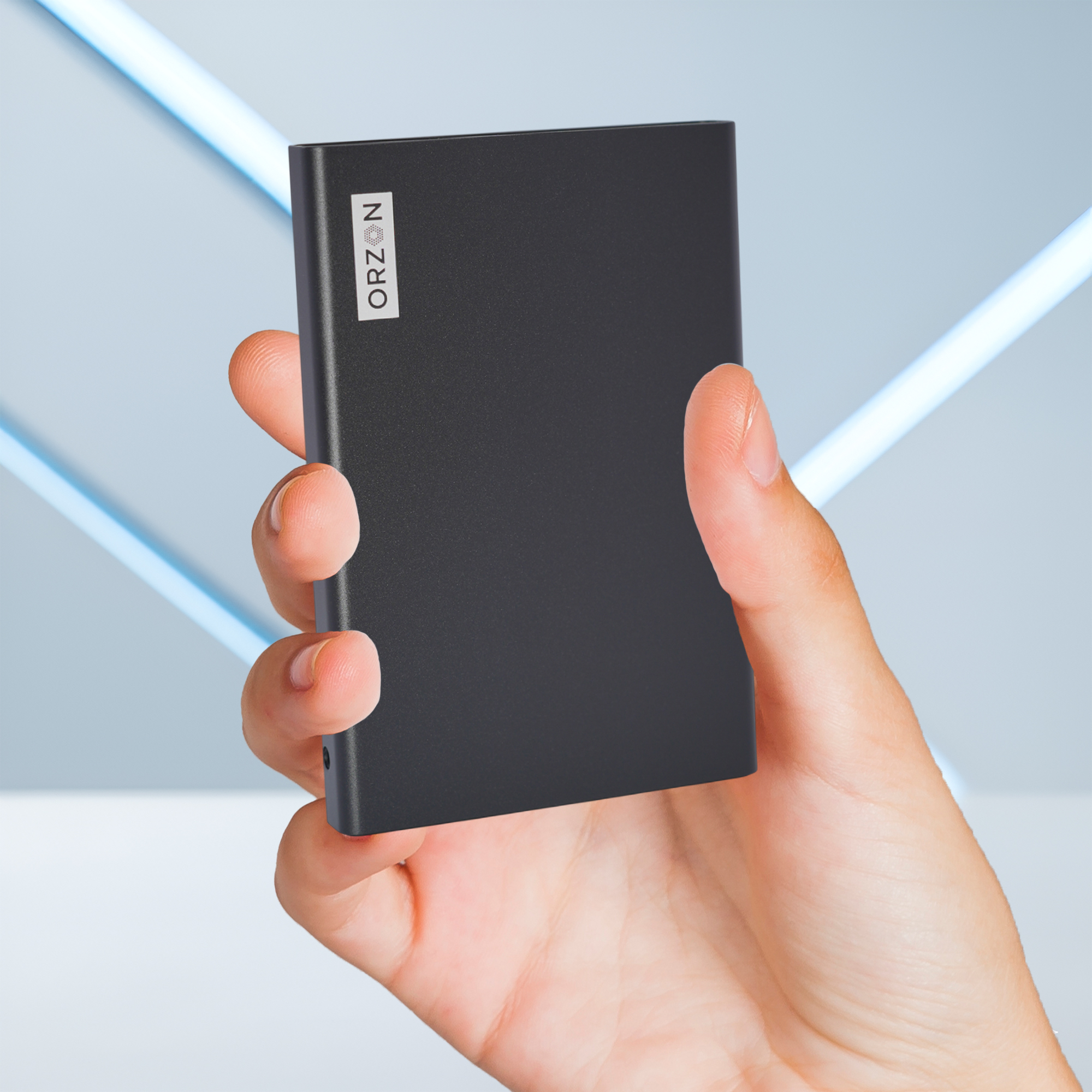 ORZON® Secure Touch 320GB Portable External Hard Drive – USB 3.1 (Up to 10Gbps), Slim, Shock‑Resistant HDD with Type‑C Cable & OTG Adapter thumbnail 4